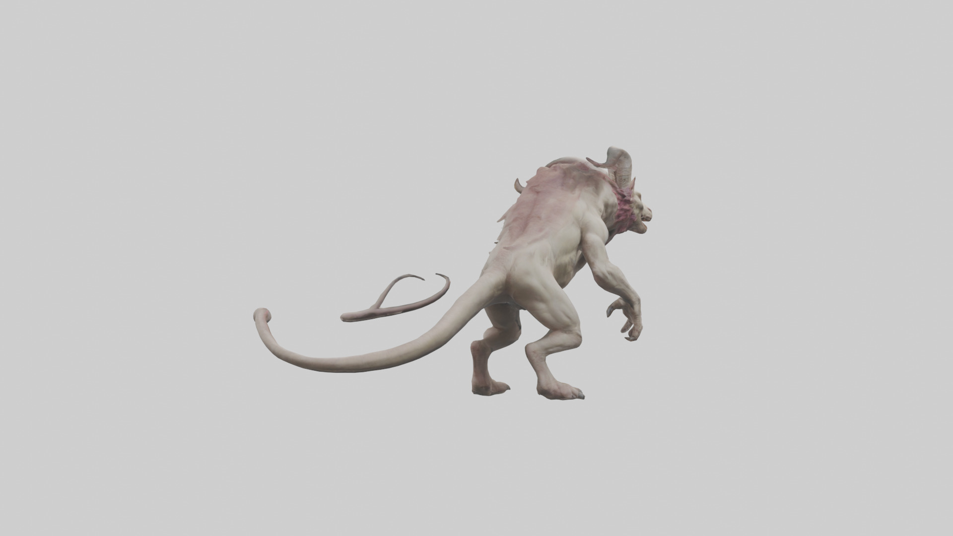 Chimera model Low-poly 3D model_3