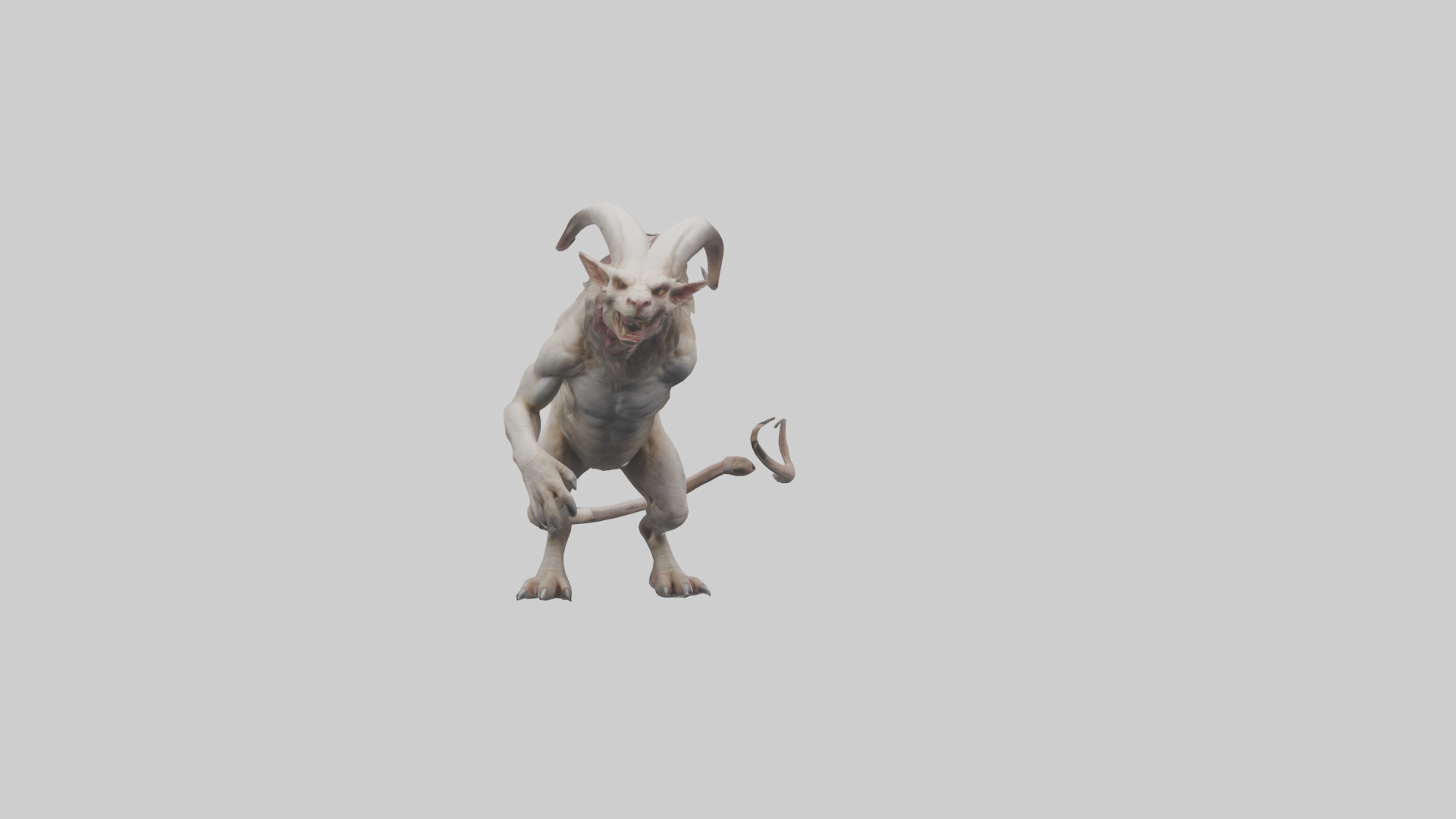 Chimera model Low-poly 3D model_20
