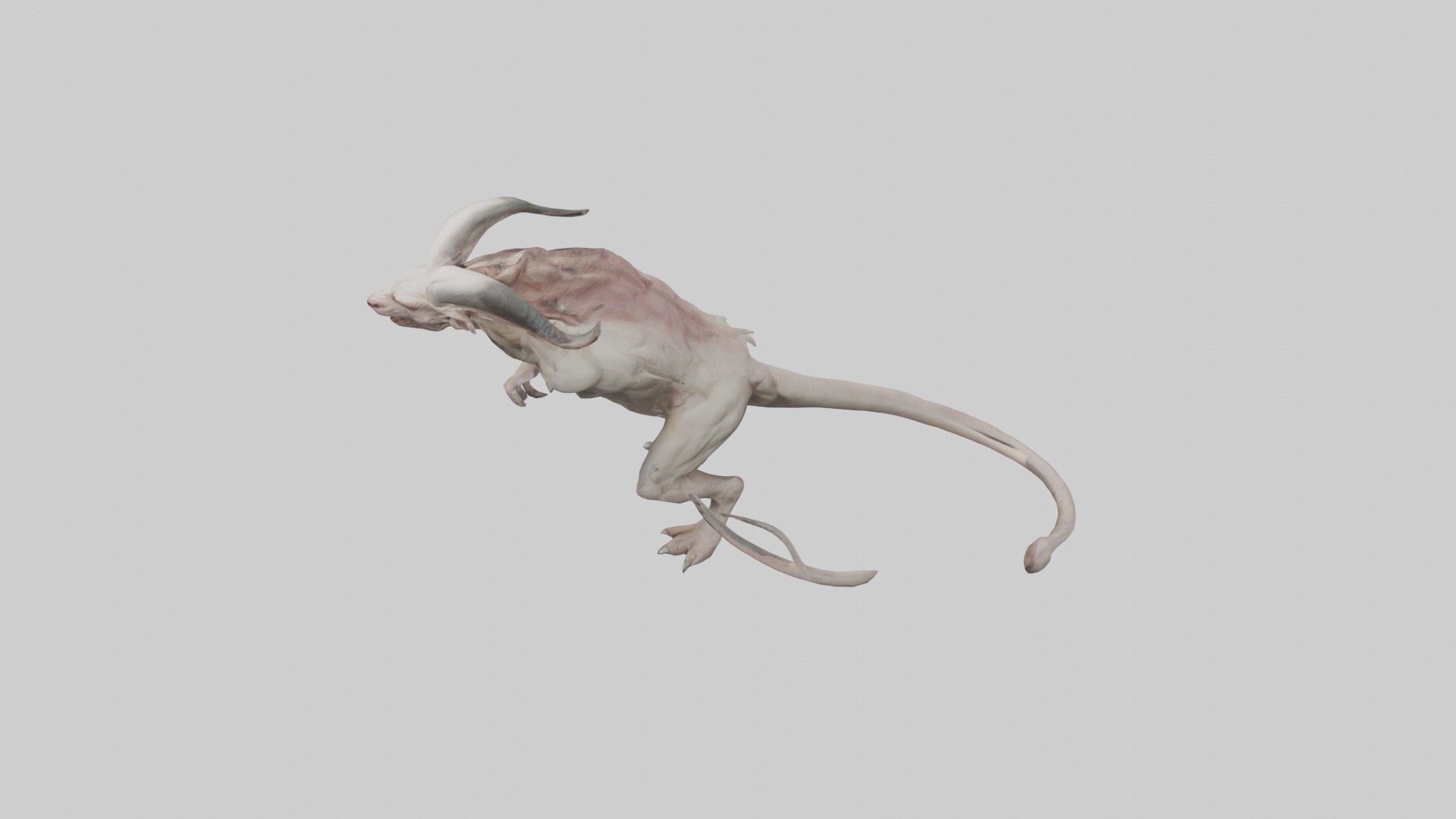 Chimera model Low-poly 3D model_27