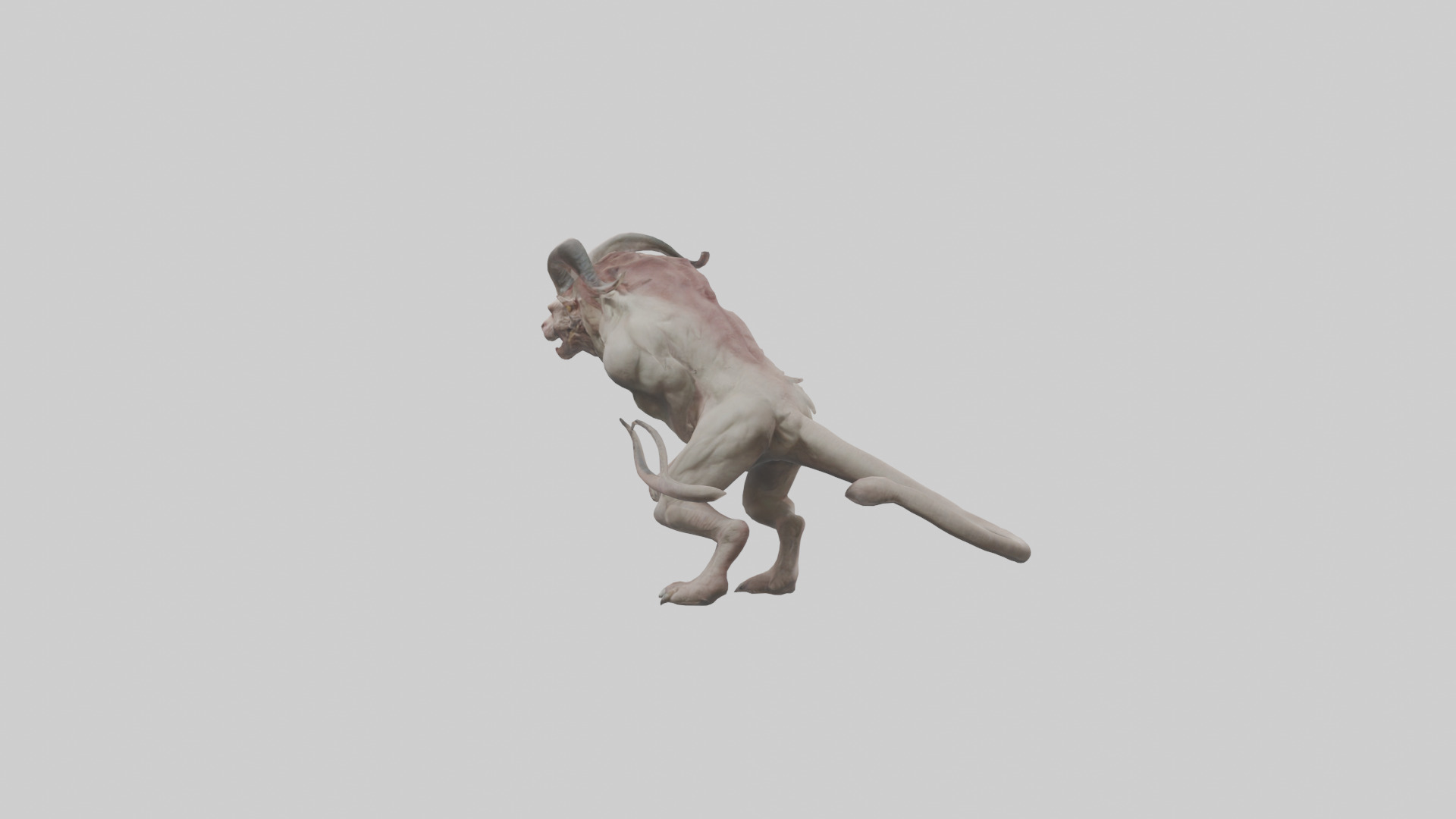 Chimera model Low-poly 3D model_2