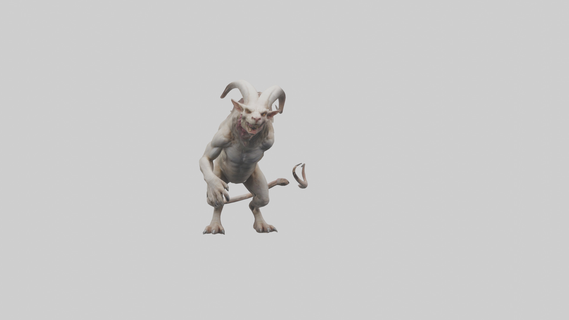 Chimera model Low-poly 3D model_18