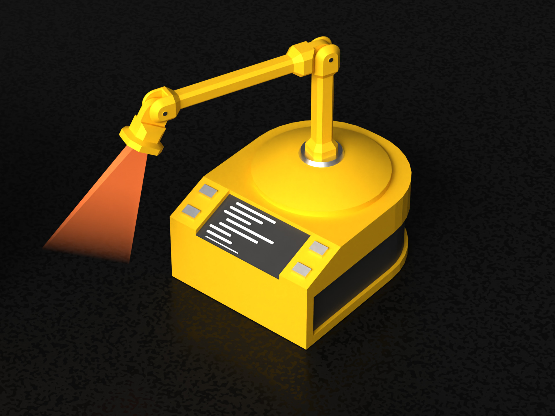 Warehouse asset pack lowpoly isometric  3D model_8