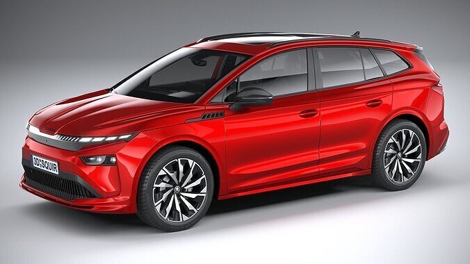 Skoda Enyaq with Interior 2025 3D model