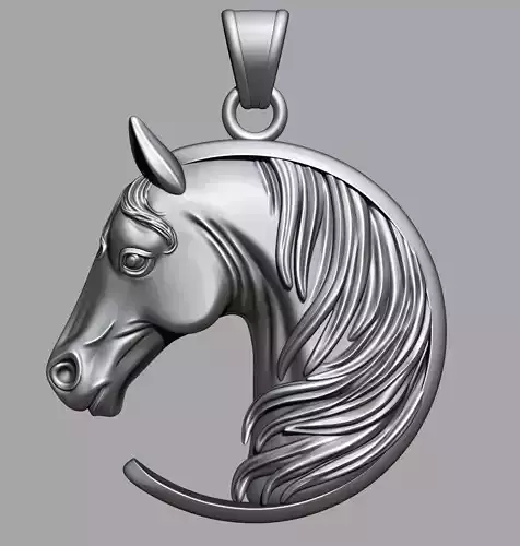 HORSE PENDENT 3D print model