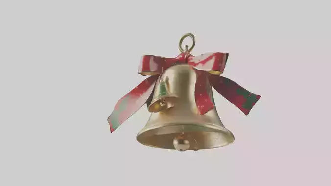 Christmas Bell Model Low-poly 3D model Christmas Bell Model Low-poly 3D model