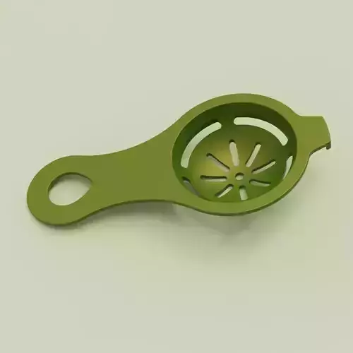 Egg Yolk Separator 3D print model