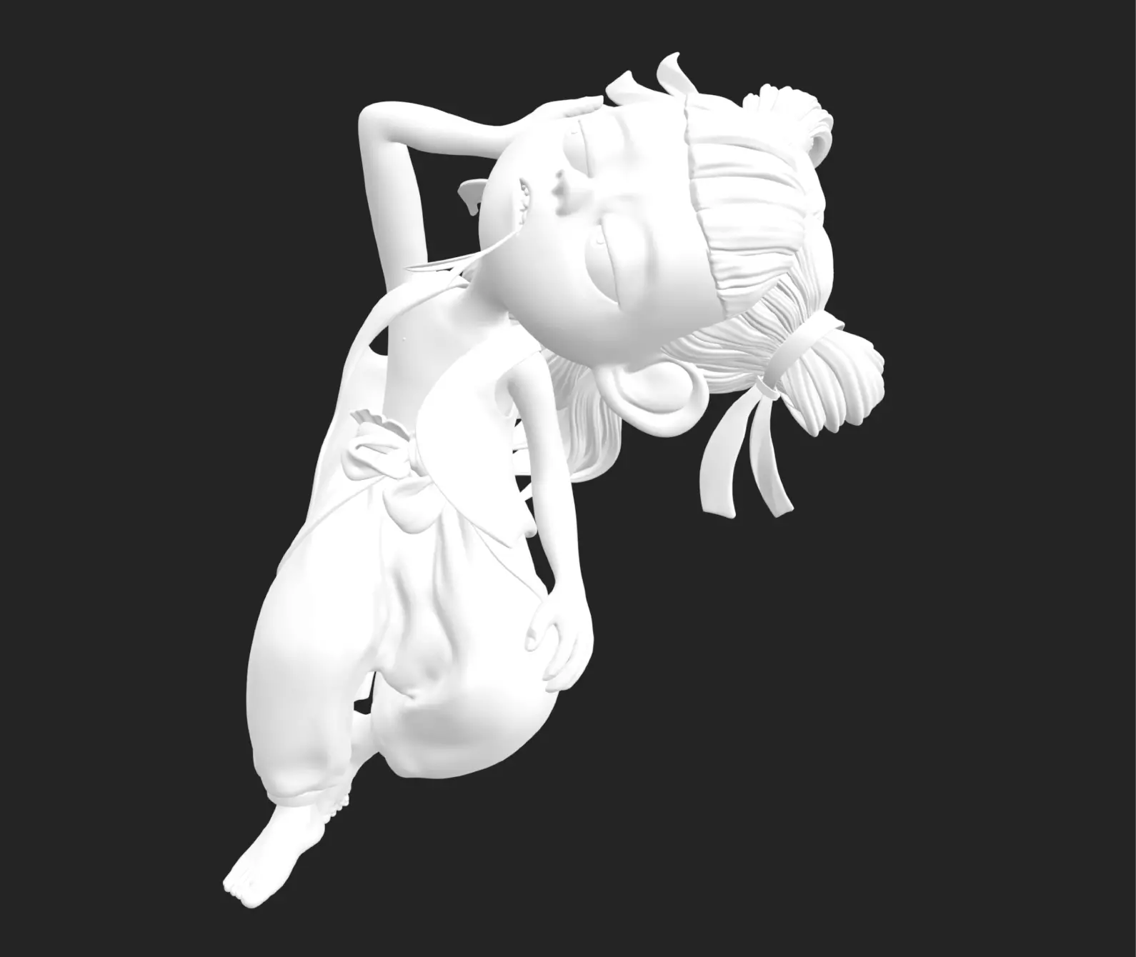 Sleeping Childhood Nezha 3D print model