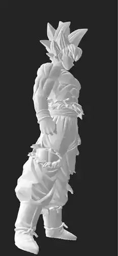 Super Saiyan Goku 3D Model 