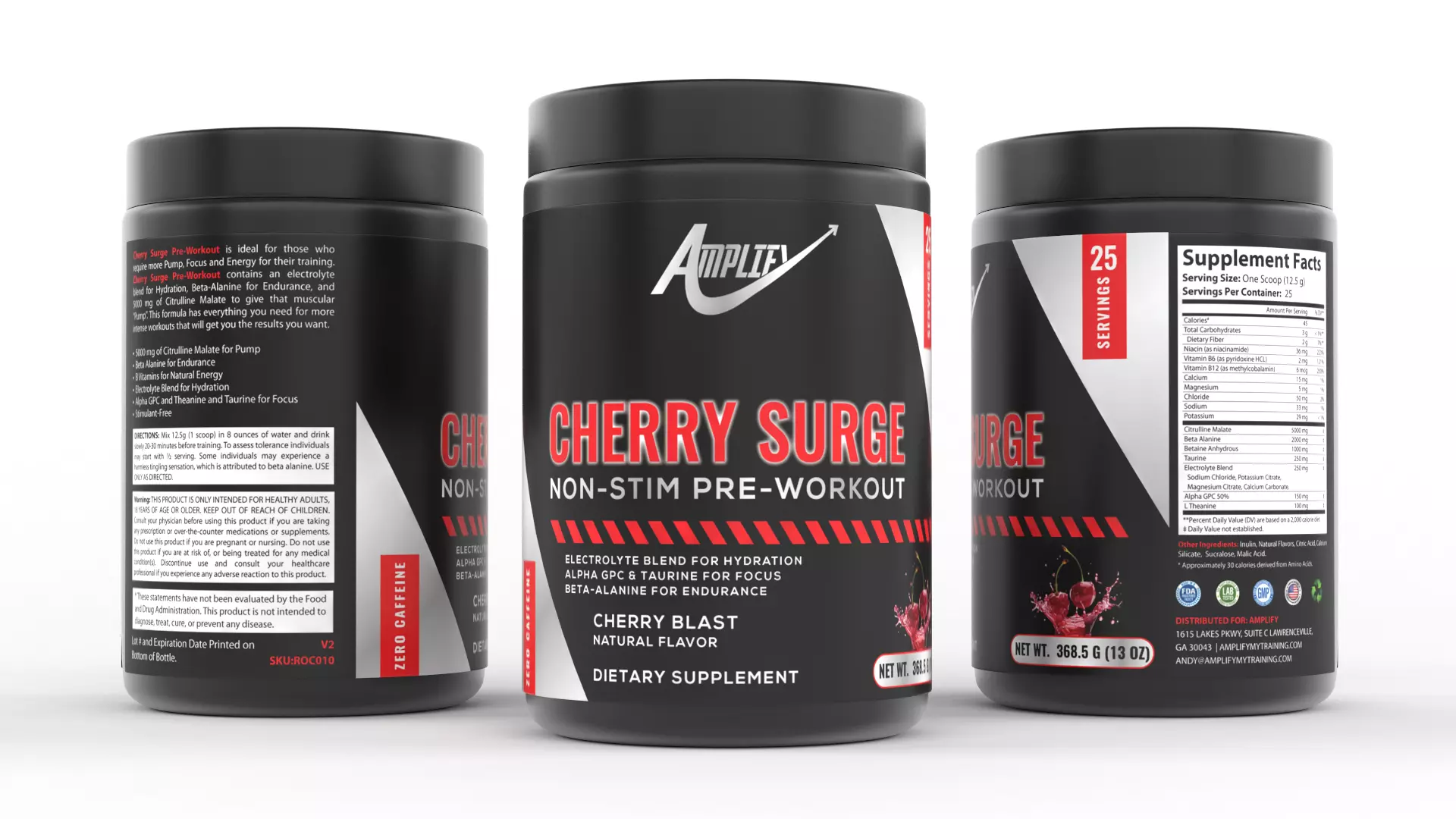 Protein Powder 3D model