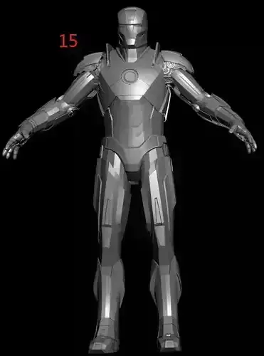 Standing Iron Man