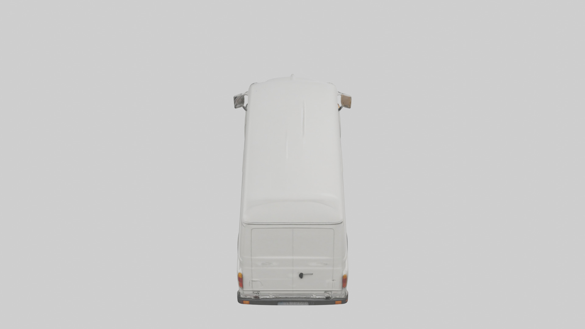 Classic Delivery Van model Low-poly 3D model_26