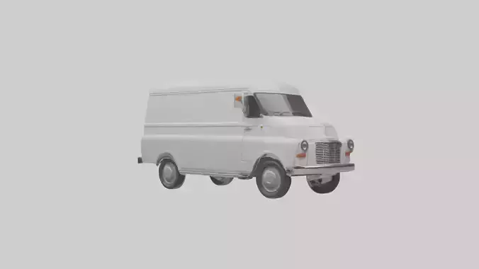 Classic Delivery Van model