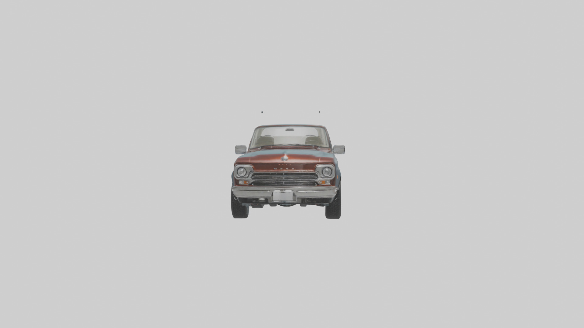 Classic Pickup with Modern Features model Low-poly 3D model_14