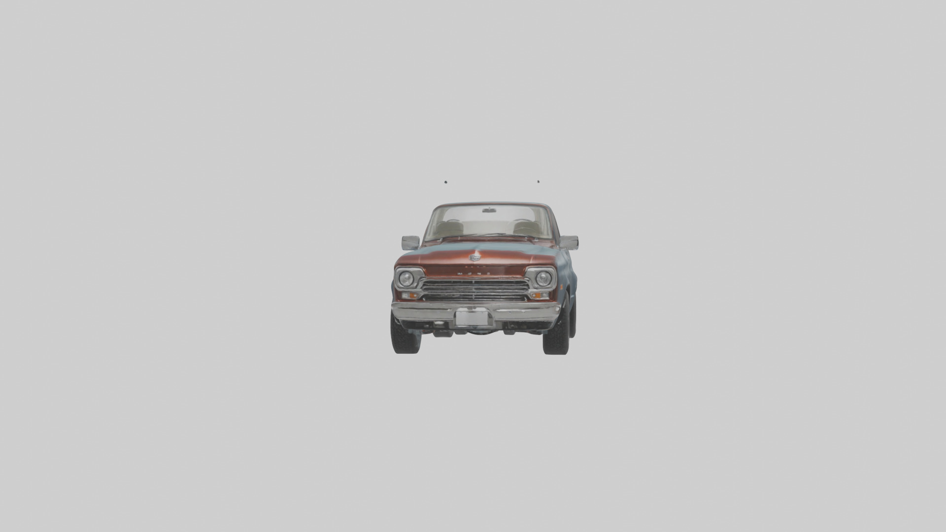 Classic Pickup with Modern Features model Low-poly 3D model_12
