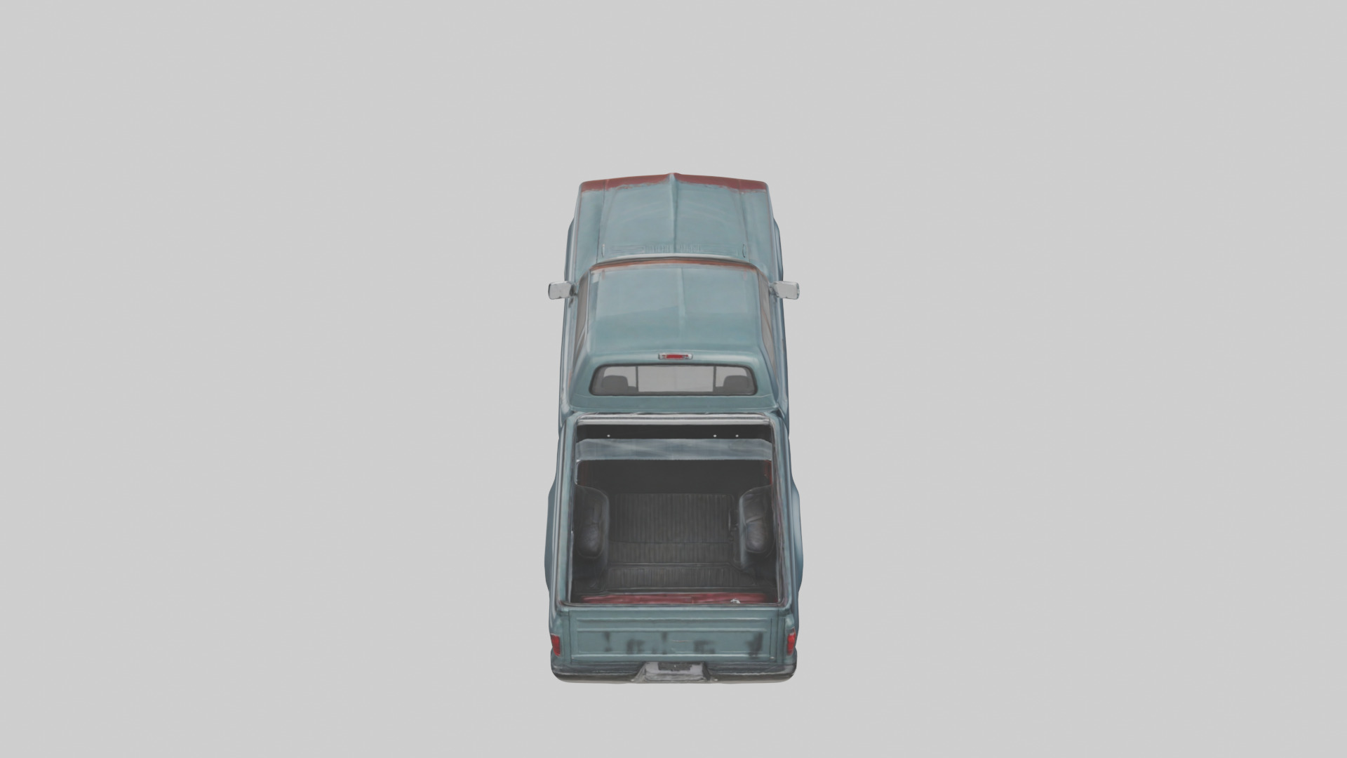 Classic Pickup with Modern Features model Low-poly 3D model_25
