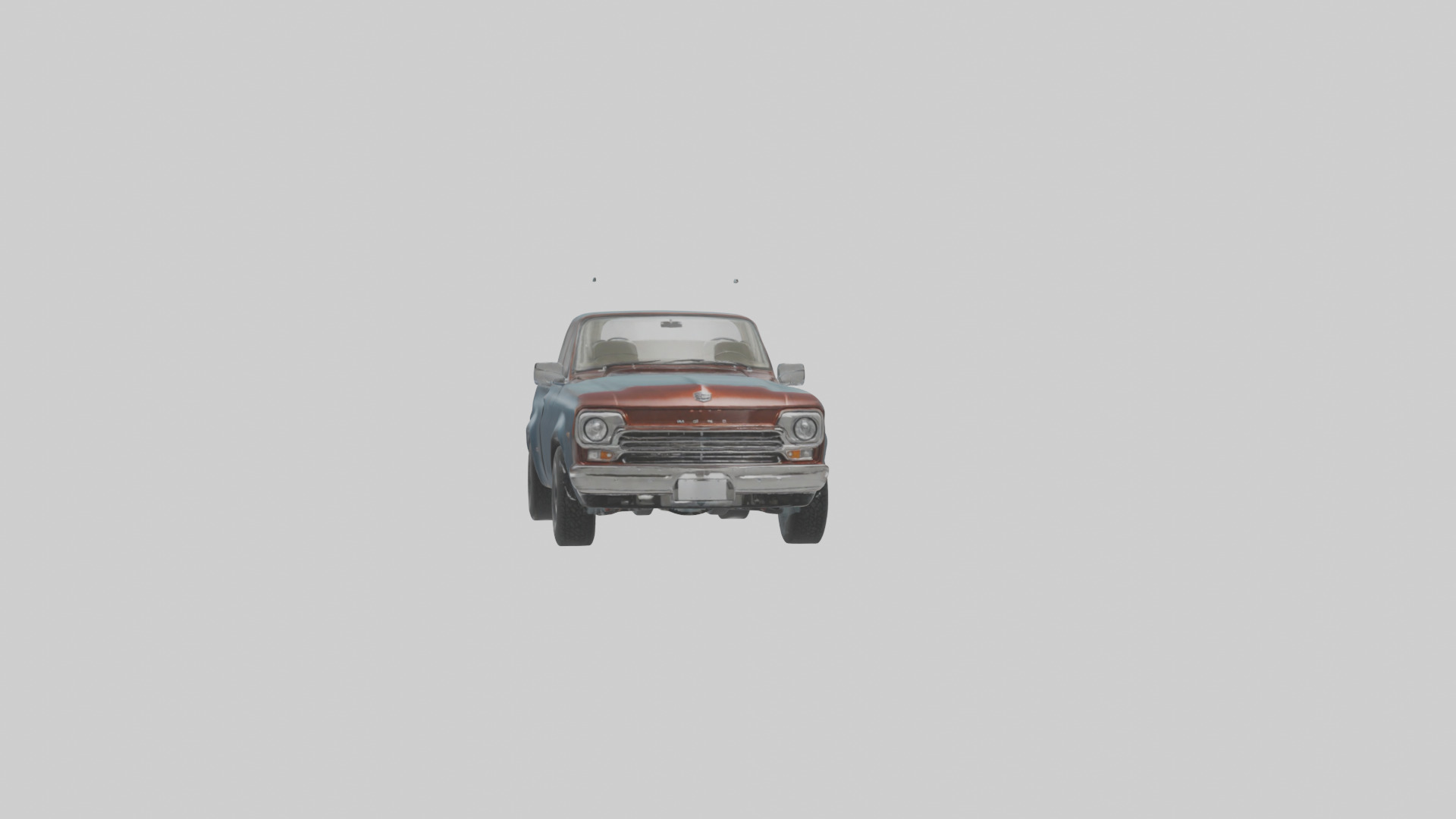 Classic Pickup with Modern Features model Low-poly 3D model_20