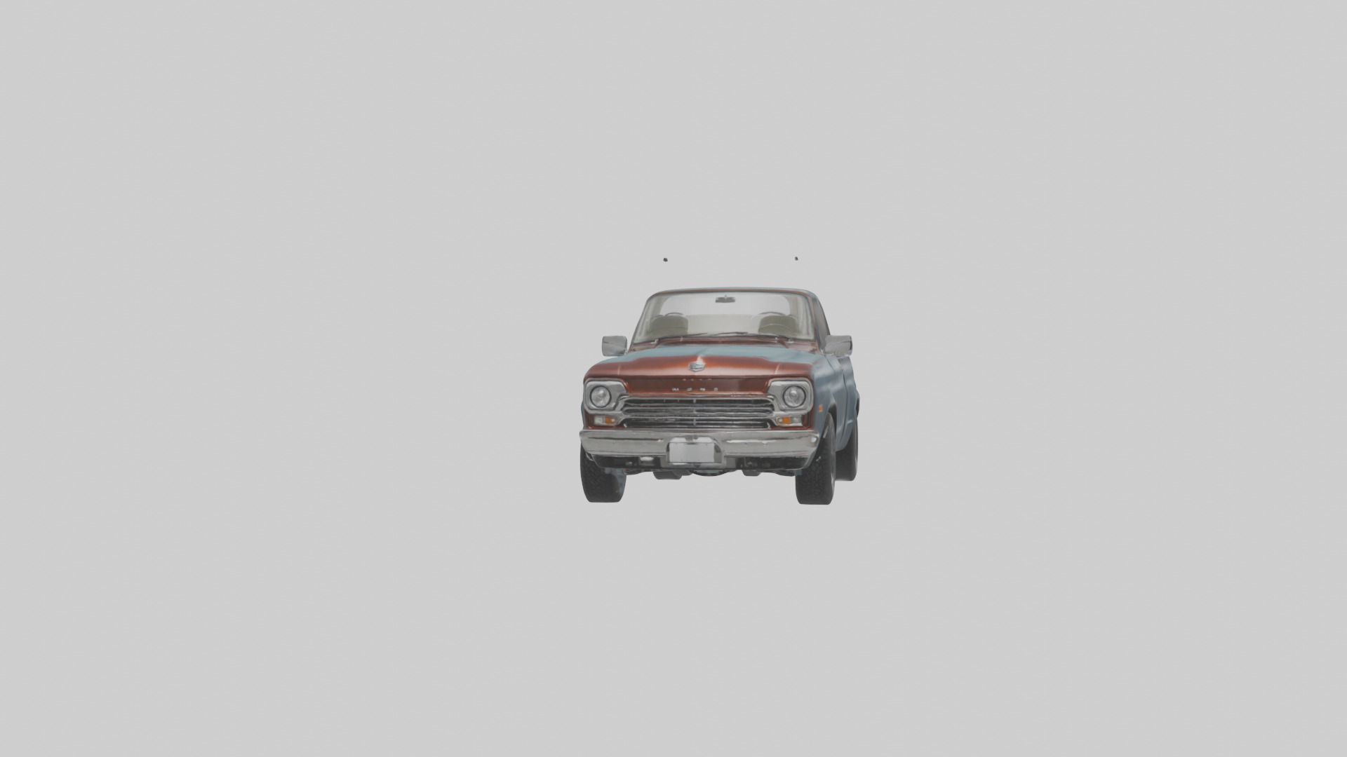 Classic Pickup with Modern Features model Low-poly 3D model_15