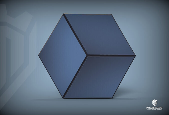 3D Geometric Wall Panel Decorative Interior Cladding 3D model2 3D print model