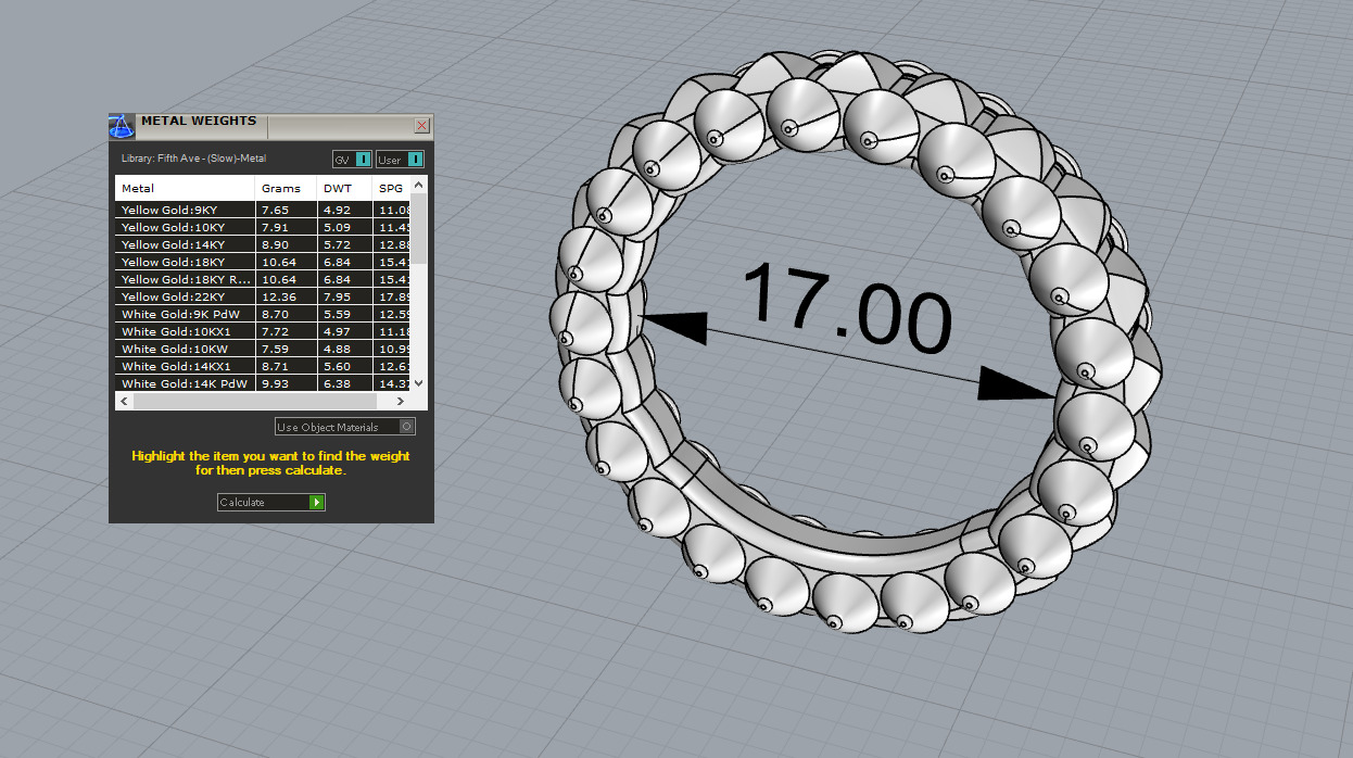 Clash One Row Ring 3D print model_5