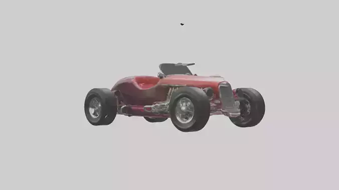 Classic Roadster Car Model
