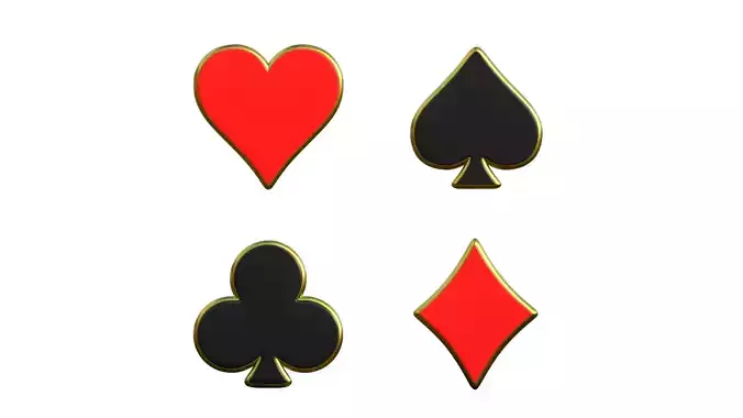 Playing Poker Sports Game Card Club Suit