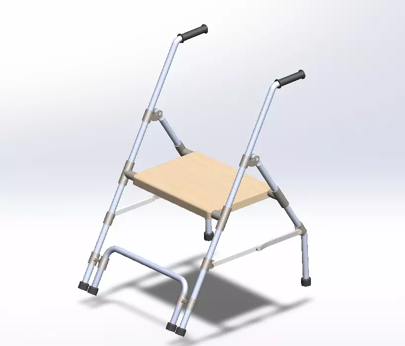 Walker Rollator 3D print model_0
