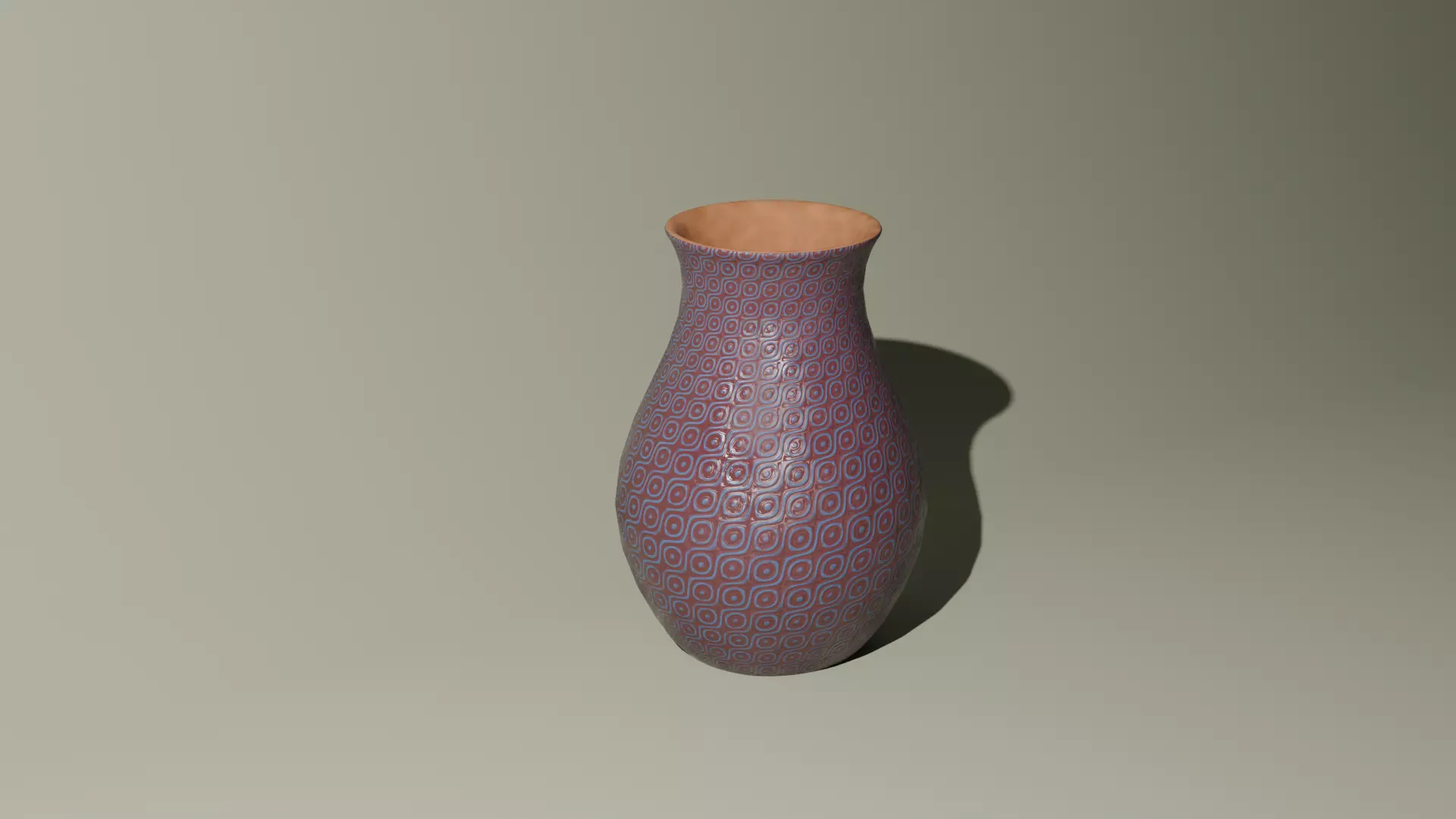 Low Poly Vase Free low-poly 3D model