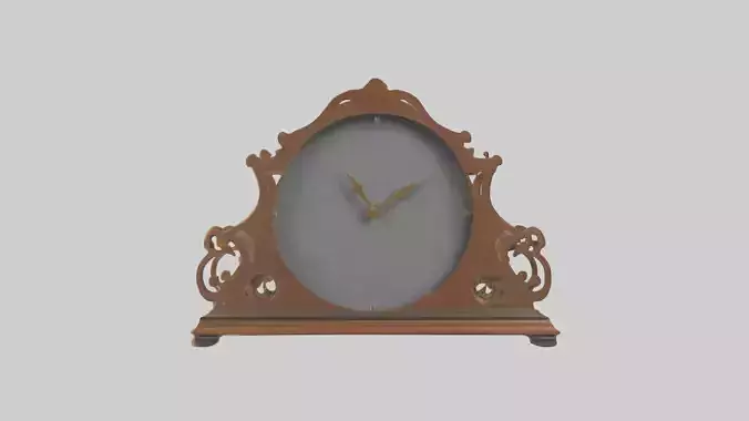 Clock with Picture Frame model