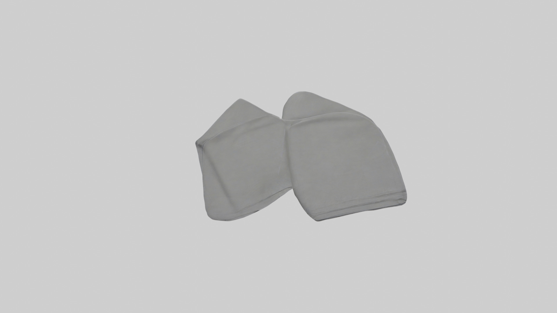 Cloth Napkins model Low-poly 3D model_23