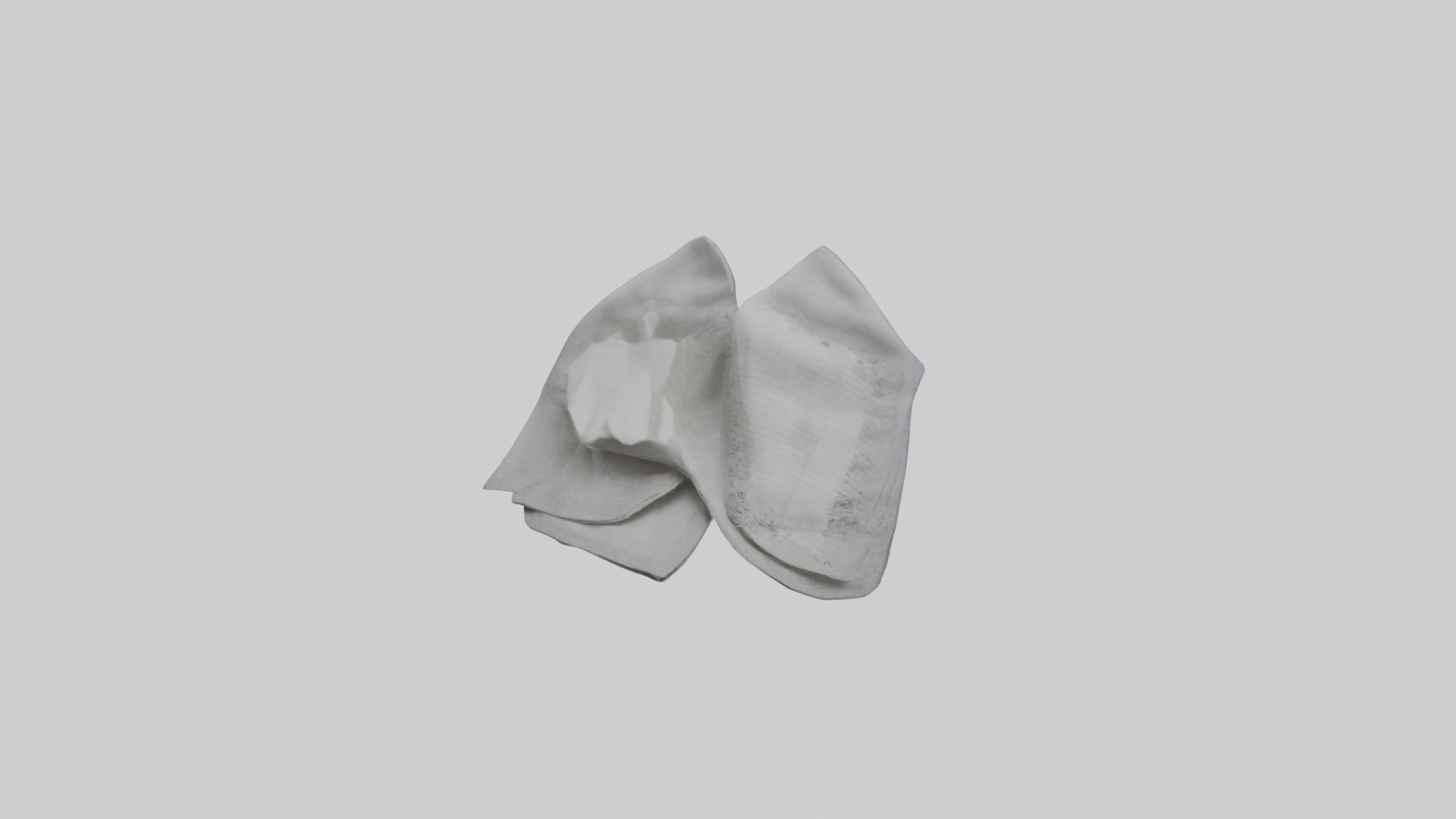 Cloth Napkins model Low-poly 3D model_2