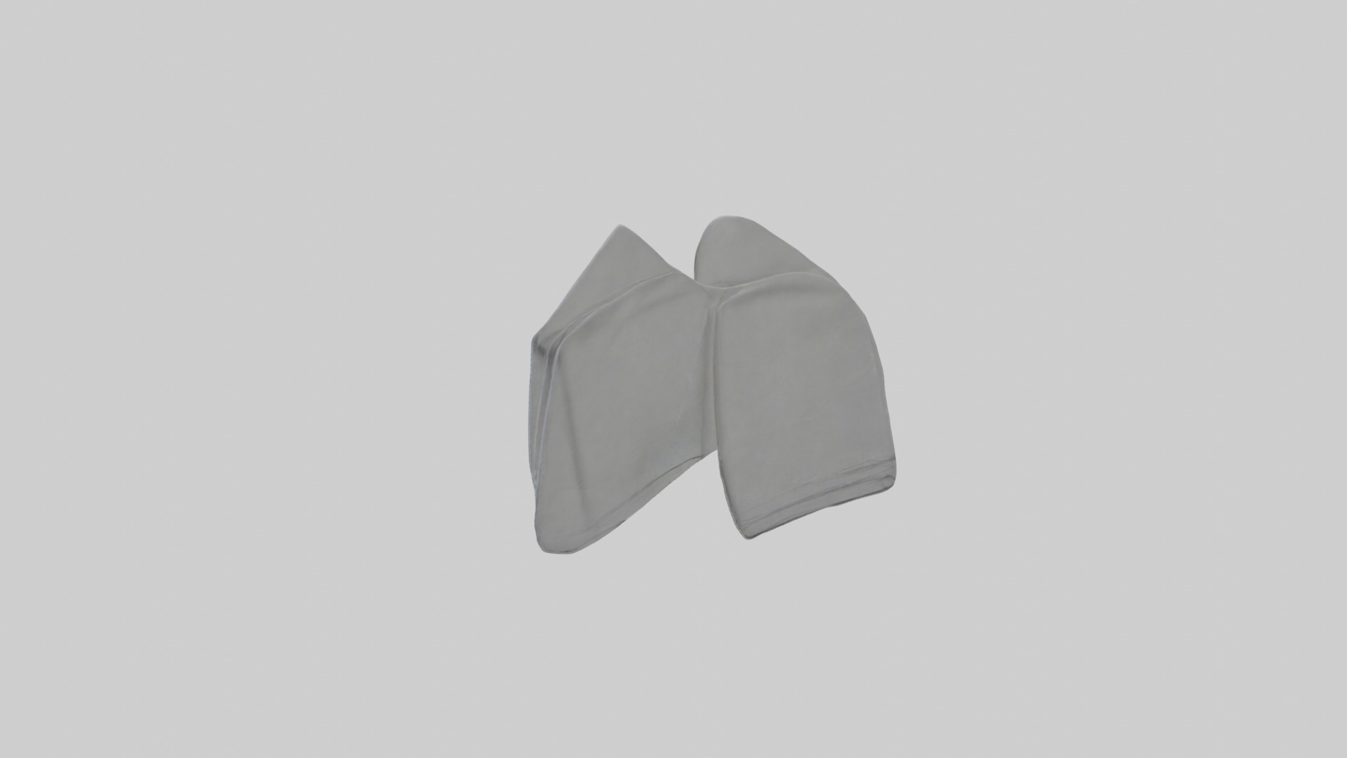 Cloth Napkins model Low-poly 3D model_3