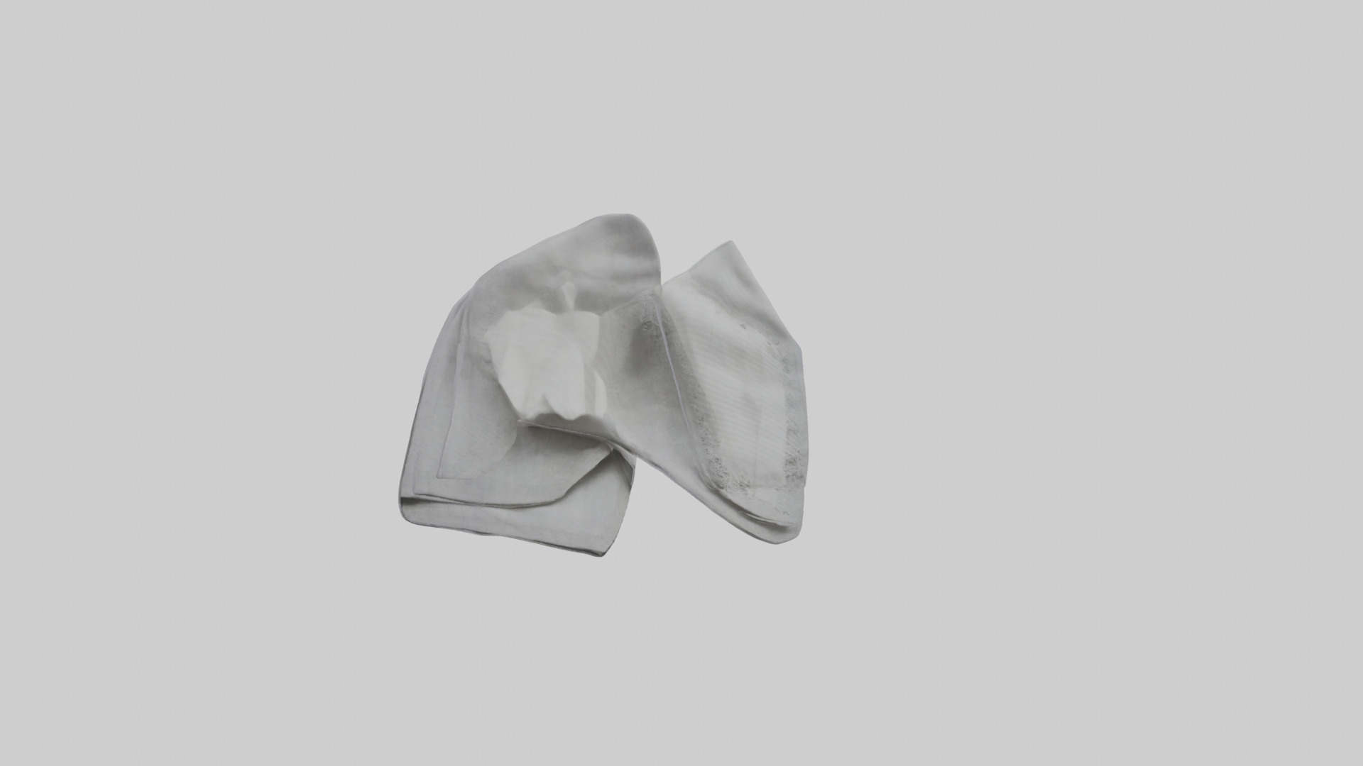 Cloth Napkins model Low-poly 3D model_11