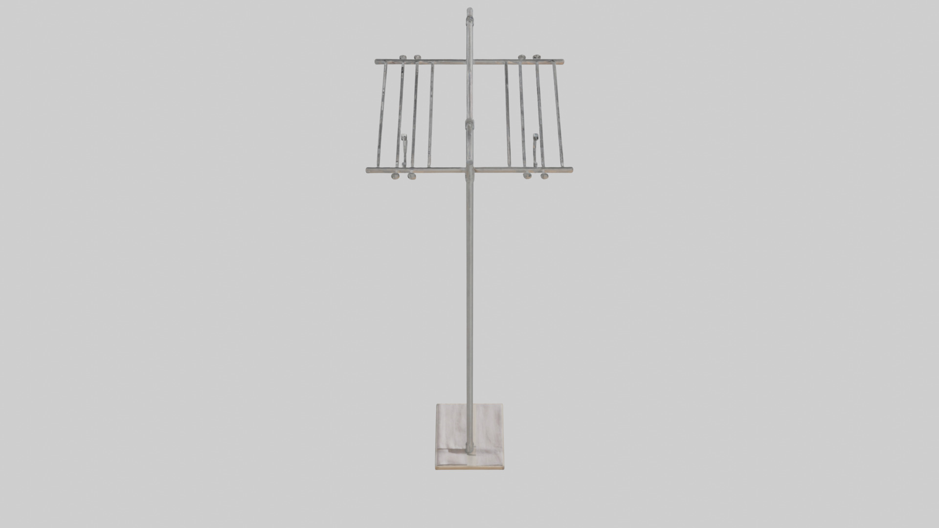 Clothes rack model Low-poly 3D model_27