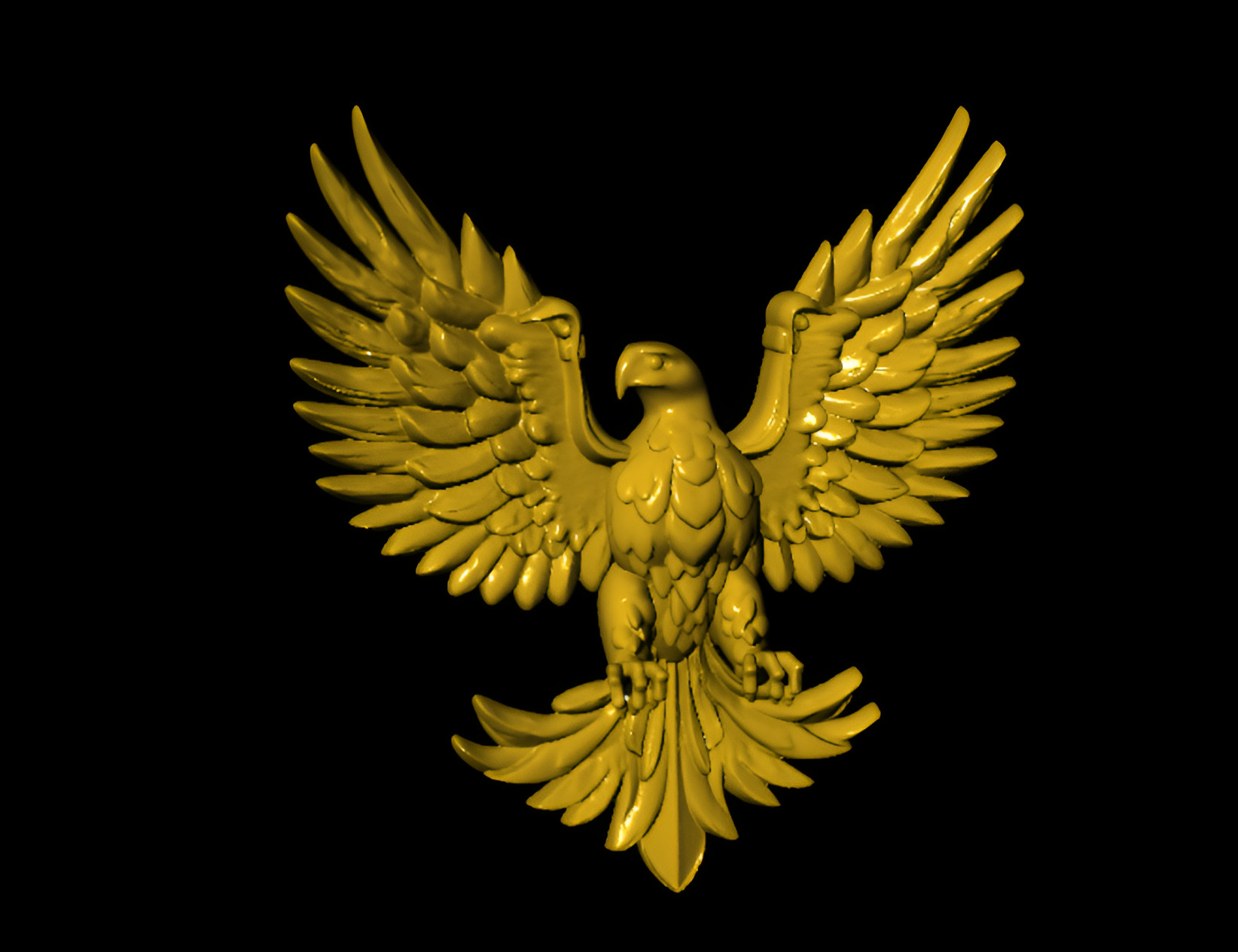 Eagle 3D print model_2