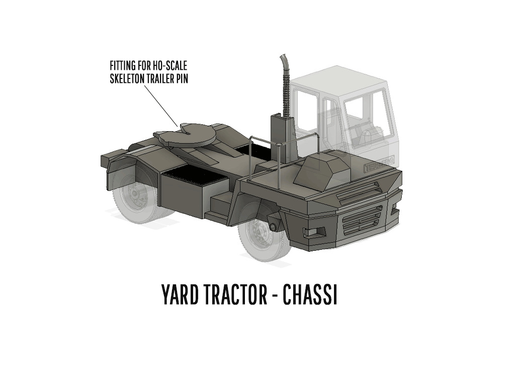 CARGO-0077 Container ISO standard H0-scale 3D print model_13