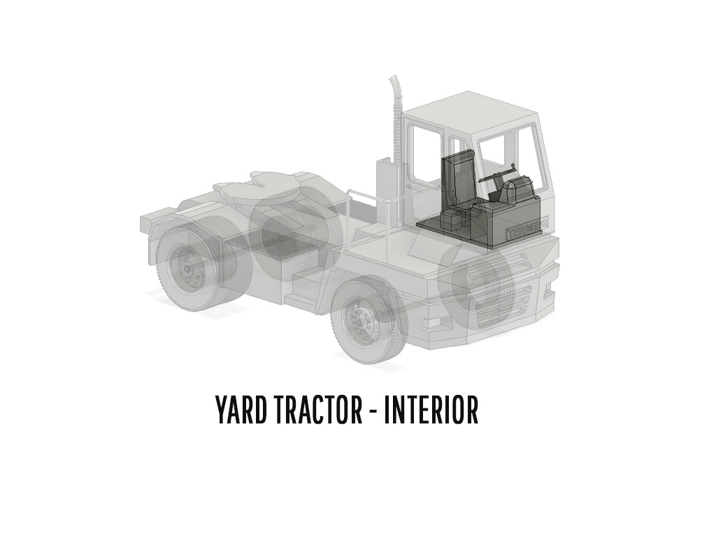 CARGO-0077 Container ISO standard H0-scale 3D print model_14