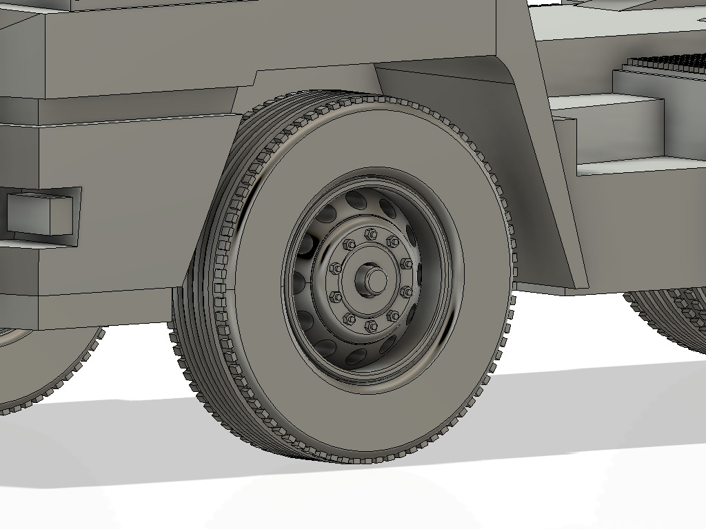 CARGO-0077 Container ISO standard H0-scale 3D print model_21