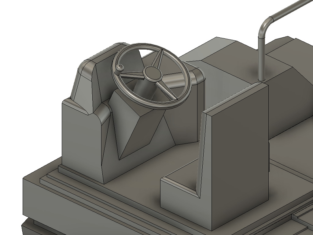 CARGO-0077 Container ISO standard H0-scale 3D print model_19
