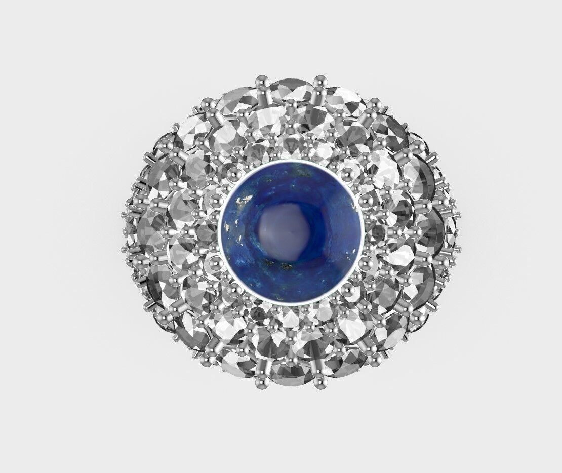 jewellery rings 3D print model_12