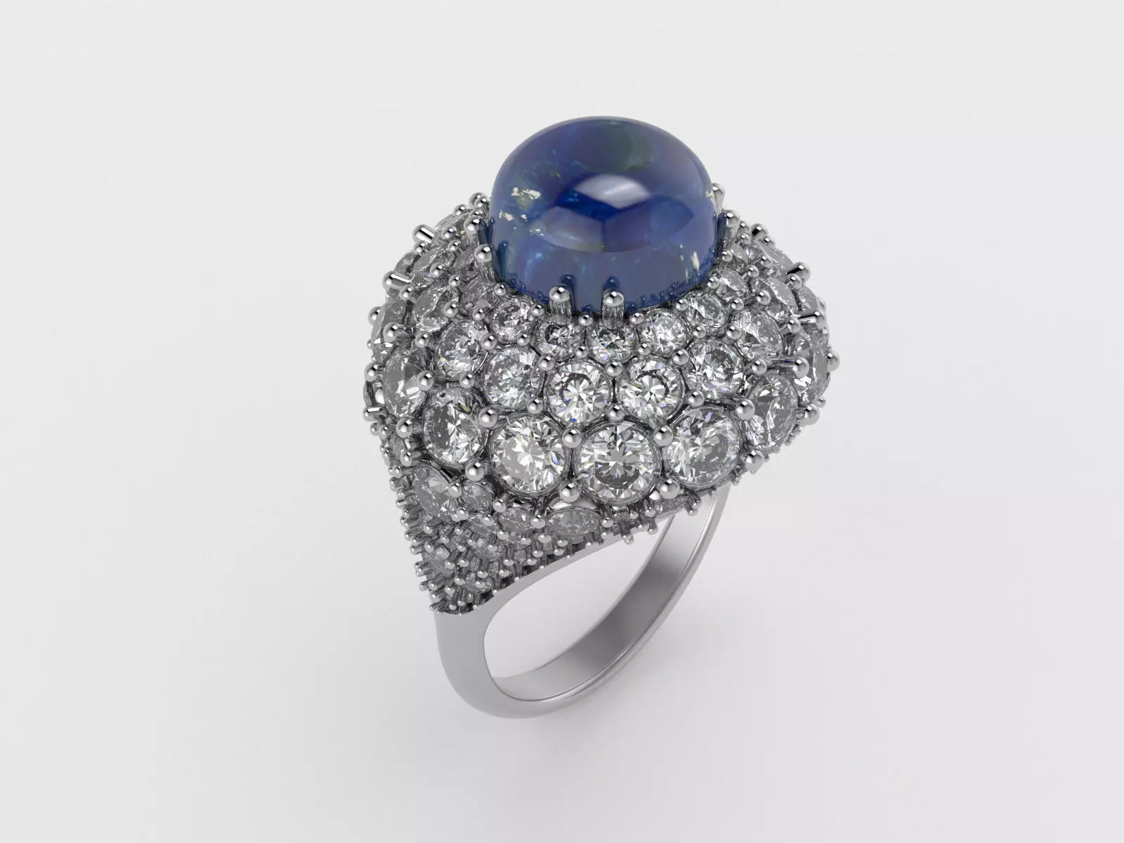 jewellery rings 3D print model_0