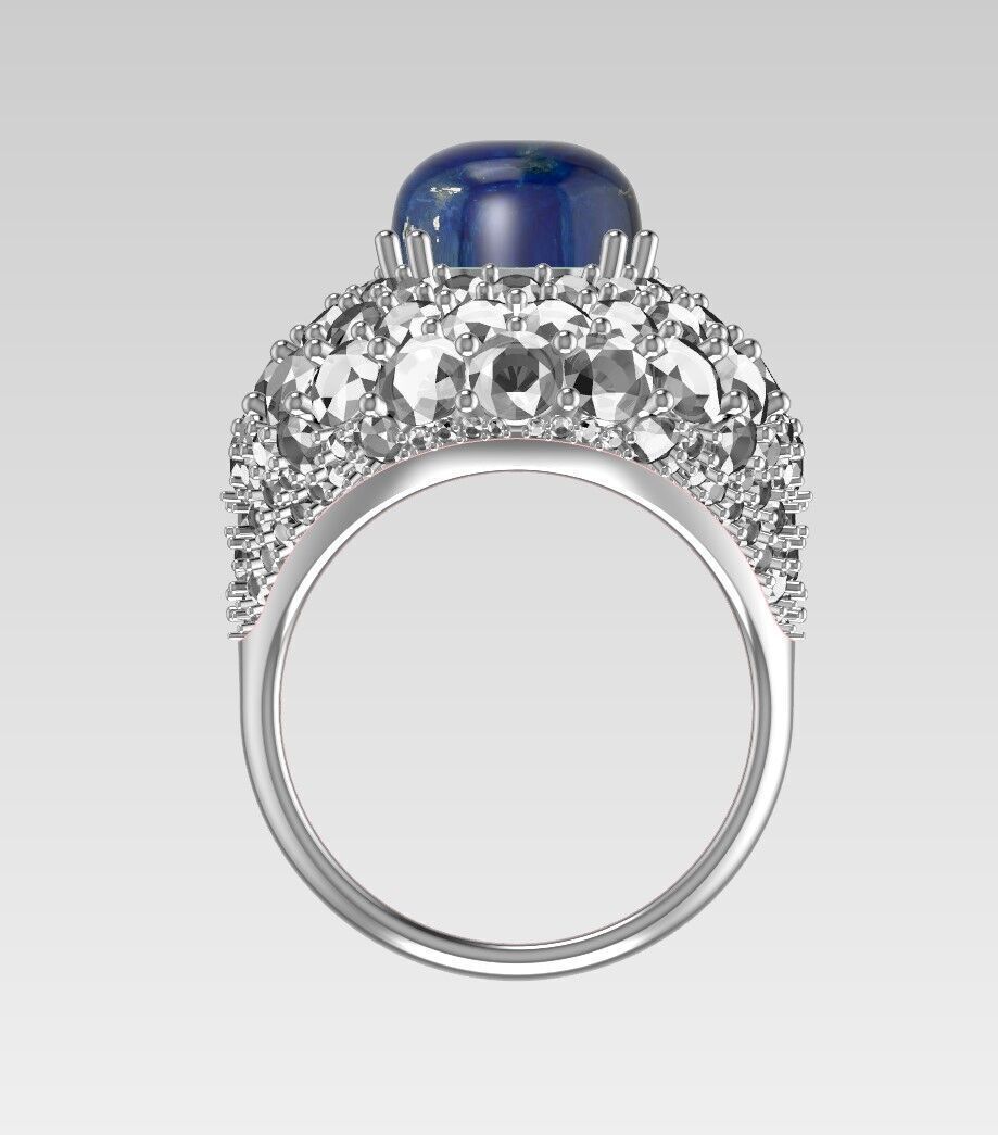 jewellery rings 3D print model_10