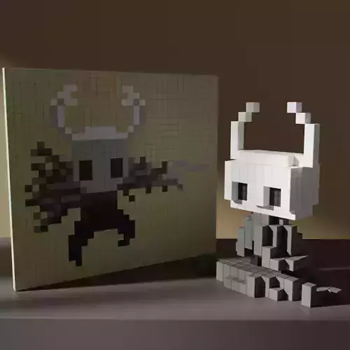Hollow Knight Voxel Stylized Cubic