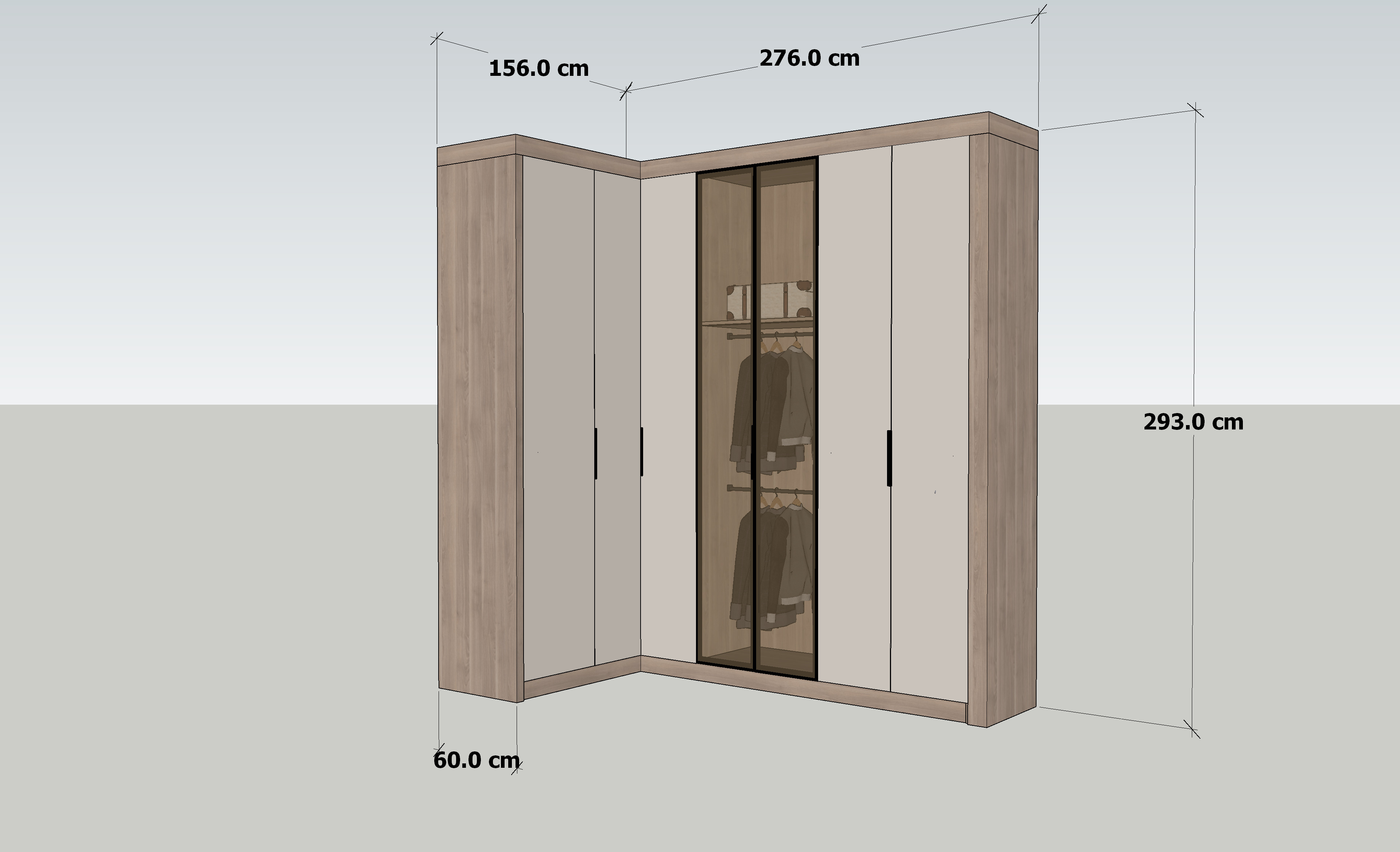 Serena Line Elegance Dressing Room - heavy 3D model_6