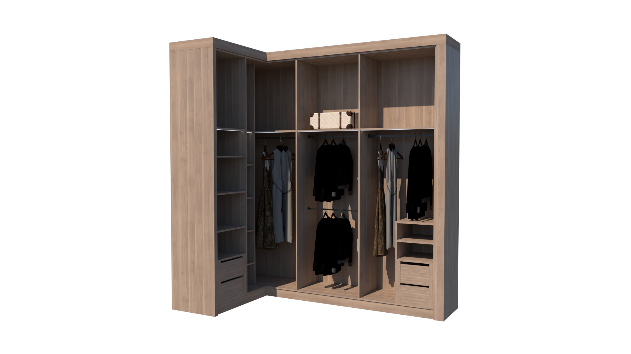 Serena Line Elegance Dressing Room - heavy 3D model_5