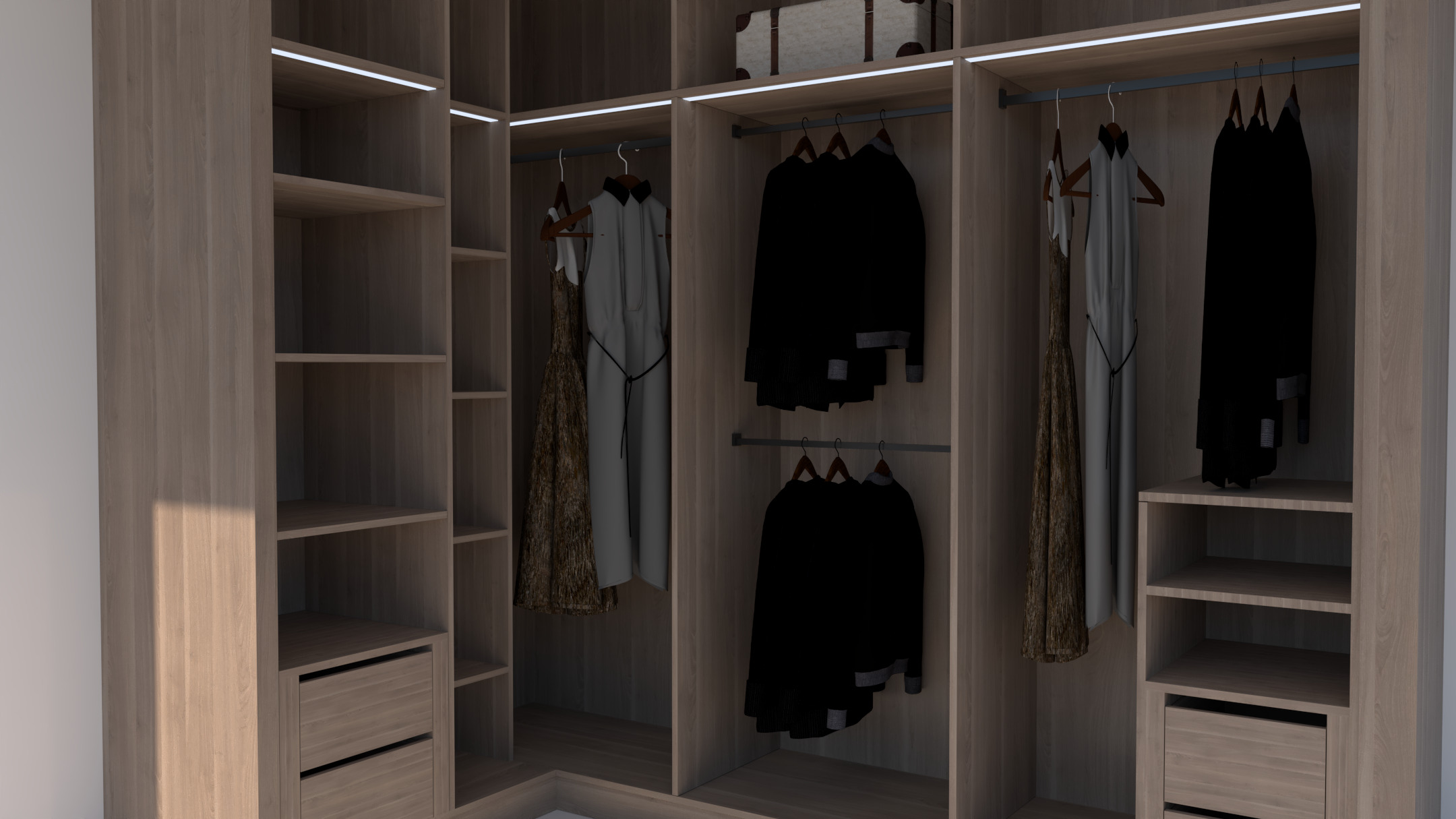 Serena Line Elegance Dressing Room - heavy 3D model_2