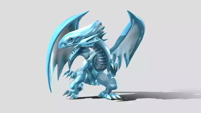 Yugioh Blue Eyes-White Dragon