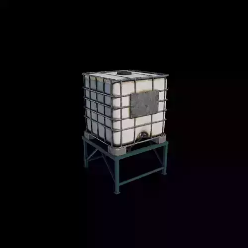 Plastic Water Tank 3D model