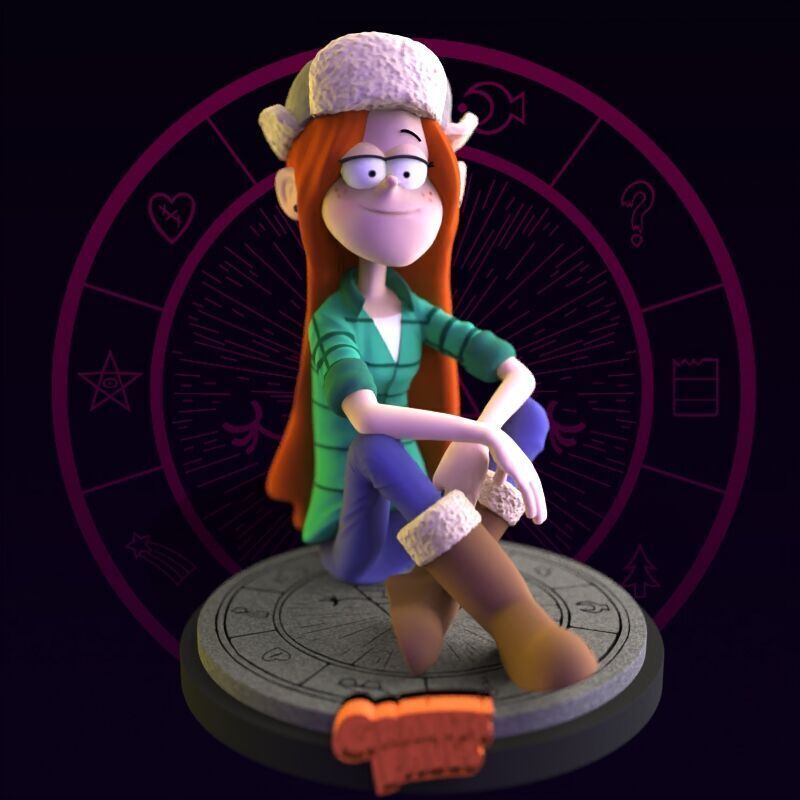 Gravity Falls Diorama 3D print model_16