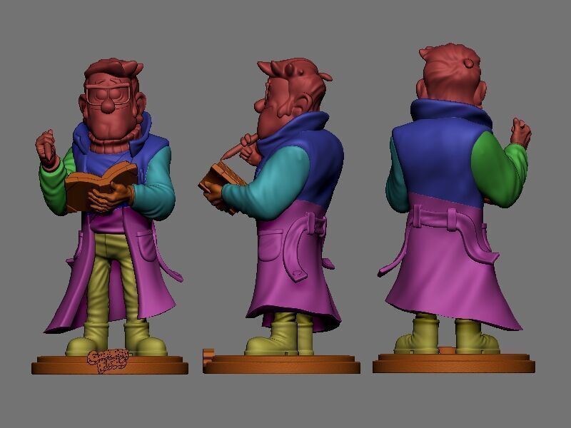 Gravity Falls Diorama 3D print model_13