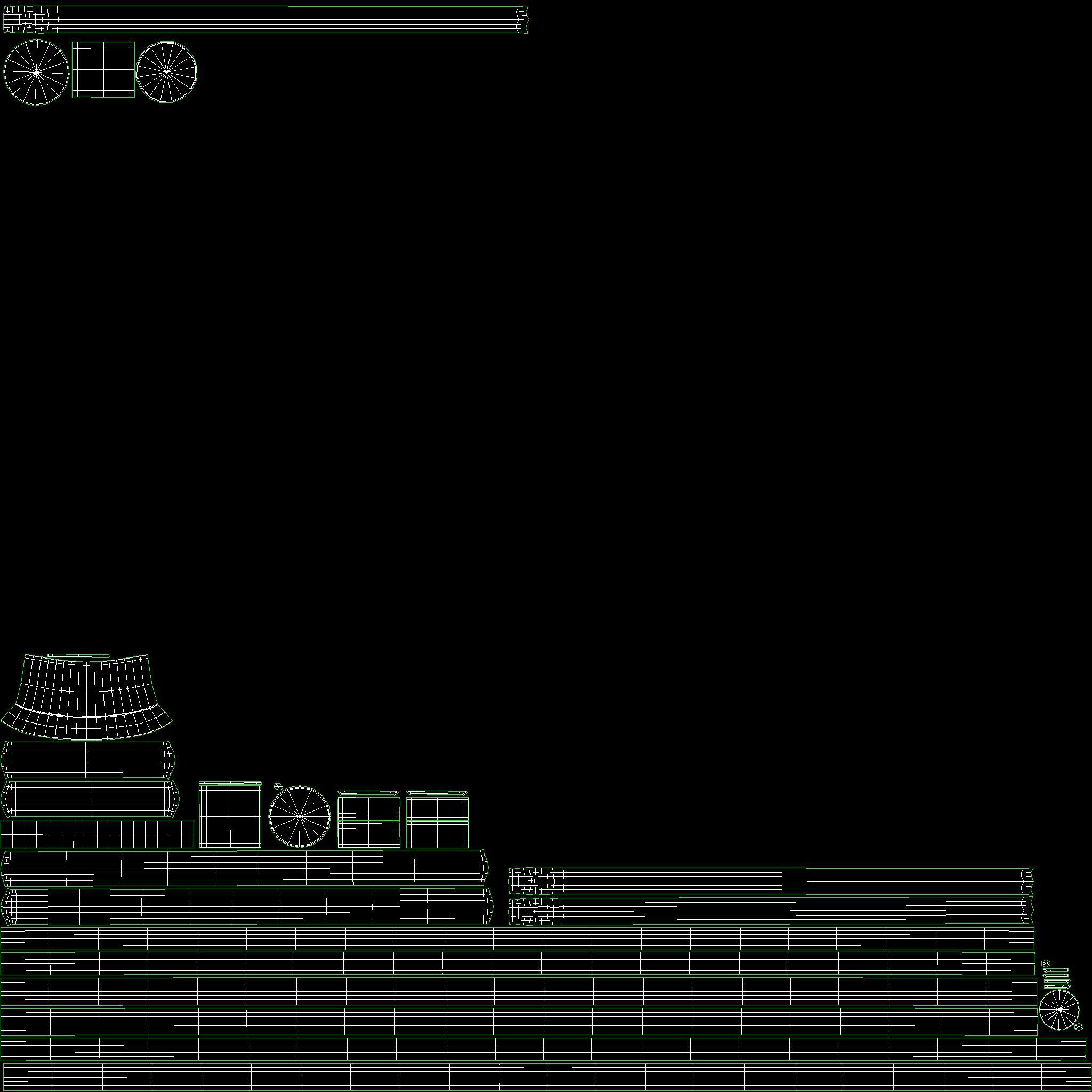 Renwil Angelov LPF3117 Floor Lamp 3D model_12